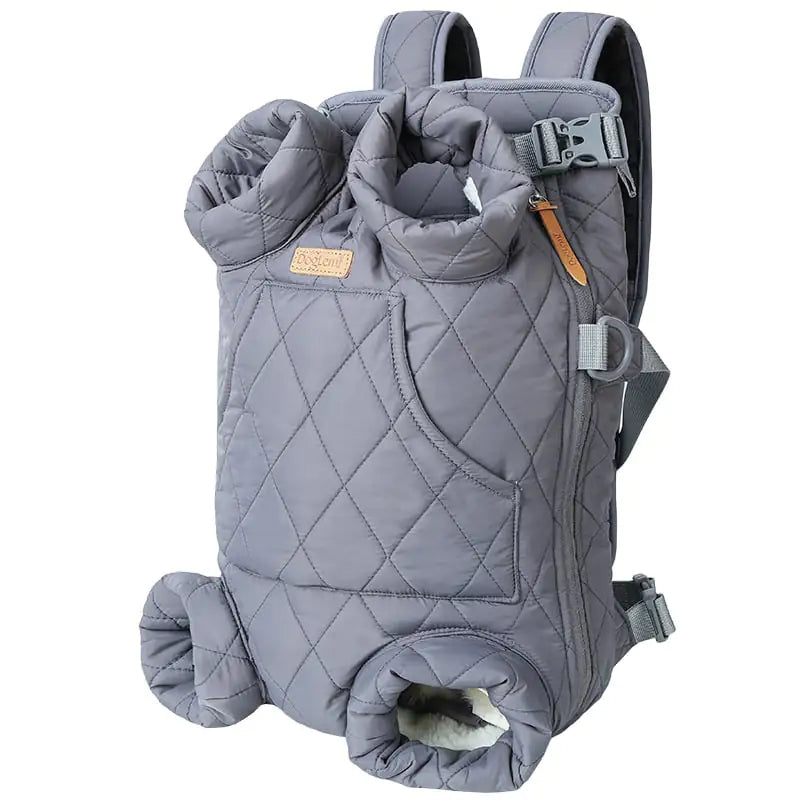 Winter Thickened Portable Chest Backpack
