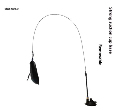 Interactive Teaser Stick Toy