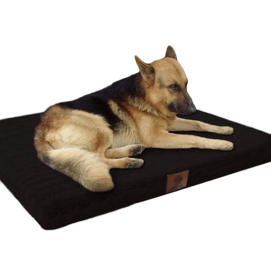 Orthopedic Memory Foam Dog Crate Bed