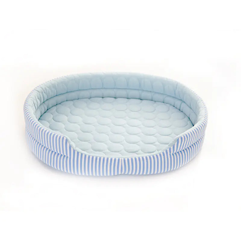 Cooling Pet Bed with Ice Silk Mat