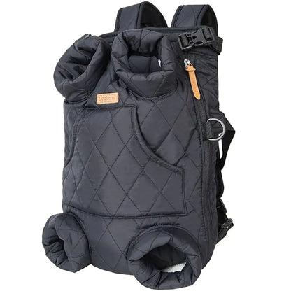 Winter Thickened Portable Chest Backpack