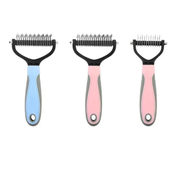 Double-Sided Grooming Shedding Tool