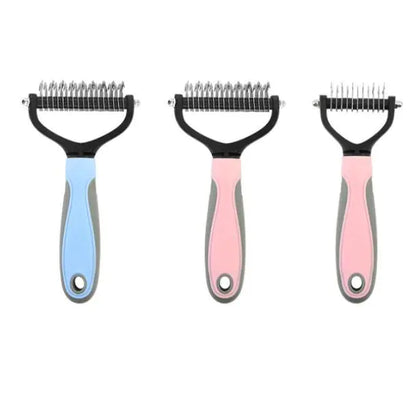 Double-Sided Grooming Shedding Tool